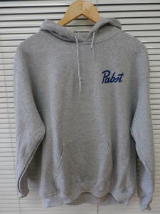 【新品未使用】◆USA購入◆Pabst Blue Ribbon◆パブストブルーリボンビール pt パーカー【USA SIZE:S】