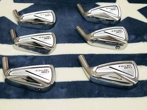 TOURSTAGE　ツアーステージ　X-BLADE 705 TYPE M FORGED 5I～ＰＷ　ヘッドのみ6個セット