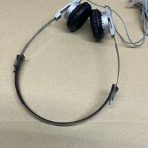 希少 トリオ TRIO KH-5 ステレオ ヘッドホン STEREO HEADPHONES パッドほぼ新品 音出し ok / 春日無線 ケンウッド KENWOOD _画像7