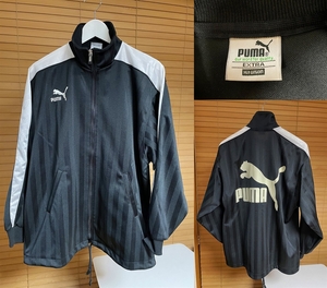 【激安1点のみ国内正規品】PUMA プーマ バックプリント デカロゴ ジャージ トラックトップ ジャケット S～M ヒットユニオン 日本製 PXT220S