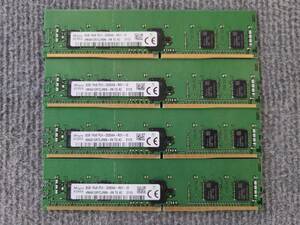 8GB 4枚セット 計32GB SK hynix HMA81GR7CJR8N-XN DDR4 1Rx8 PC4-3200AA-RD1-12 RDIMM Server Memory [2113]