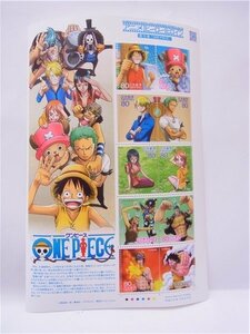 ◎ 切手シート ◎　平成23年発行　アニメヒーローヒロイン　第15集　ワンピース　80円×10枚　額面800円　◎未使用