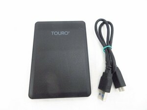 ◆◆TOURO Mobile 1TB 外付けポータブルハードディスク 2.5インチ ブラック USB3.0対応◆USED品 Ｍ3556