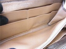 ◎ CHANEL ◎　シャネル　ニュートラベルライン　長財布　ラウンドジップ　ココマーク　ゴールド系　◎USED_画像8