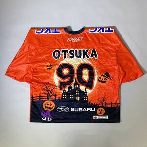 H.C.栃木日光アイスバックス #90 大塚 一佐 選手 実使用「2023 HALLOWEEN GAME ユニフォーム」