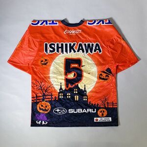 H.C.栃木日光アイスバックス #5 石川 貴大 選手 実使用「2023 HALLOWEEN GAME ユニフォーム」