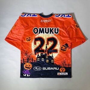 H.C.栃木日光アイスバックス #22 大椋 舞人 選手 実使用「2023 HALLOWEEN GAME ユニフォーム」