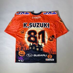 H.C.栃木日光アイスバックス #81 鈴木 健斗 選手 実使用「2023 HALLOWEEN GAME ユニフォーム」