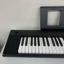 【Gt6】 YAMAHA NP-12 電子ピアノ 動作品 元箱 電源ケーブル ヤマハ キーボード 1110-91_画像2