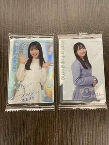 日向坂46 4期生　藤嶌果歩　ノーマル・レアカード　Lawson・HMV限定[ウエハース カード]