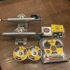  size . selection .. INDEPENDENT truck MID normal 129~144 HAZARD WHEEL 52 54mm INDY bearing screw set 