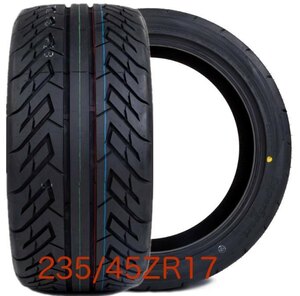 Zeknova SuperSport RS 235/45ZR17 235/45/17 235/45R17 1本 スーパースポーツRS ゼクノーバ スパスポ ゼクノバ ドリフト 