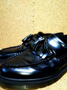 【Dr.MARTENS】ドクターマーチン エイドリアン タッセルローファー UK9(28cm )ADRIAN TASSEL LOAFER BLACK ブラック