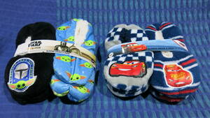  new goods exhibition goods cost ko slippers socks set 4~7 -years old Disney Star Wars The Cars STAR WARS CARS Disney