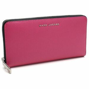 マーク・ジェイコブス MARC JACOBS SAFFIANO BICOLOR ラウンドファスナー 長財布