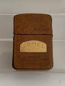 未使用品ZIPPO キャメル CAMEL TROPHY ジッポ ライター