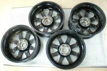 MYRTLEマーテル　MR-11　MR11　8.5J-20　20x8.5　139.7/6H +20　中古品　4枚/4本　クリムソン　プラド　サーフ　メッキ　劣化有　_画像8