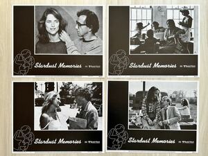 「スターダスト・メモリー」②(1980)ロビーカードセット　全8枚　USA版　オリジナルポスター　アメリカ版　映画ポスター　ウディ・アレン