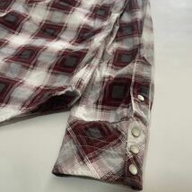 09ss N(n) number (n)ine takahiro Miyashita nine check shirts ナンバーナイン　_画像4