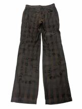 00s マリテフランソワジルボー Marithe + Francois Girbaud coating print pants _画像2