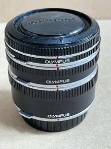 ◆OLYMPUS OM EXTENSION TUBE 7/14/21mm SET◆