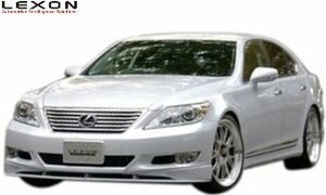 【M’s】 レクサス 40系 LS 中期 LS460 LS460L SZ (2009.10-2012.09) LEXON カーボン フロントリップスポイラー レクソン エアロ パーツ