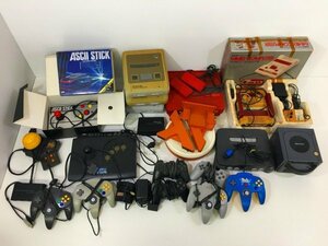 ゲーム 本体 コントローラー セット ① 検索： アスキースティック ツインファミコン ファミコン ゲームキューブ ニンテンドー64 菅56