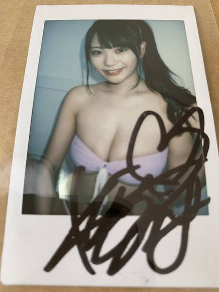 ⑤【君は僕の希望】 桜井木穂 特典 現場チェキ サインチェキ 直筆サイン Iカップ 爆乳