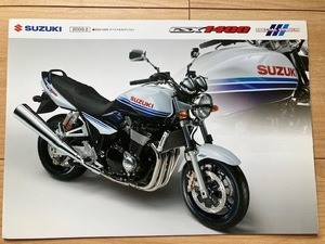 SUZUKI 　スズキ　　GSX1400 SPECIAL EDITION カタログ　２００８年２月