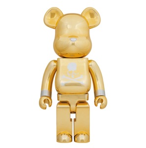 MEDICOM TOY BE@RBRICK mastermind JAPAN GOLD 1000% メディコムトイ ベアブリック マスターマインド 未使用