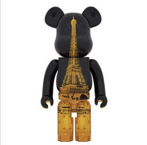 MEDICOM TOY BE@RBRICK EIFFEL TOWER GOLDEN GOWN Ver. 1000% メディコムトイ ベアブリック エッフェル塔 未使用