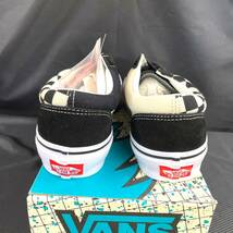 VANS BILLYS V36OG OLD SKOOL 24cm バンズ ビリーズ オールドスクール スニーカー 靴 ブラック ホワイト 黒 白 未使用_画像3