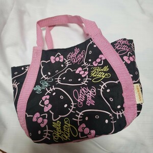  Hello Kitty нейлон Mini большая сумка текстильная застёжка 