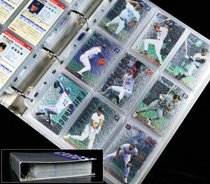 コレクター放出品 まつめて 野球カード カルビー プロ野球チップス 1999年 ファイル60ページ 約537枚以上 イチロー松井など[57177③]