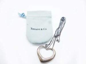 ■Tiffany & Co. ティファニー オープンハート ネックレス シルバー 925 STERLING 総重量14.6g■/A