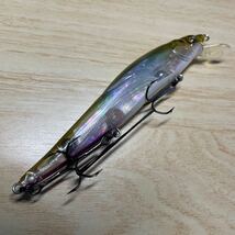 メガバス Megabass VISION 110 SILENT RISER ビジョンワンテン サイレントライザー 限定アバロンモデル ABワカサギ 美品_画像6