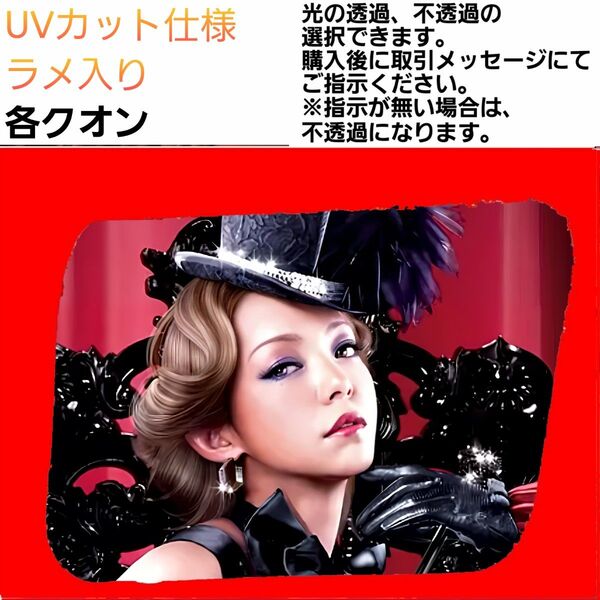 安全窓 女性 クオン UVカット仕様 ラメ入り