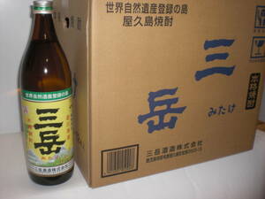 屋久島産三岳酒造／三岳２５度９００ミリ１２本セツト価格