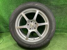 BS ブリヂストン AVANGRADE 17×7J OFF50 PCD114.3 5H BS ブリヂストン REGNO GRVⅡ 215/60R17 エスティマ等に 売切!!_画像2