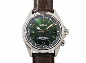 SEIKO/セイコー メカニカル アルピニスト 6R15-00E0 SARB017 緑 中古