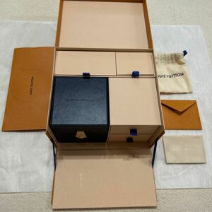 ルイヴィトン 時計　空箱　タンブール　ホライゾン　　ライトアップ　BOX 空き箱　箱　化粧箱　腕時計　ウォッチ　LOUIS VUITTON ケース