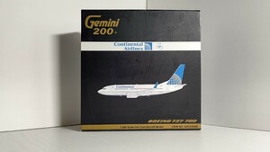 1/200 Gemini200 / Continental Airlines コンチネンタル航空 BOEING 737-700 旅客機