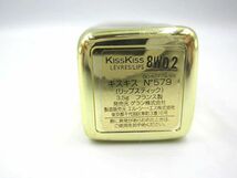 【MK】◎ゲラン キスキス N°579 リップスティック R346 ローズリップ ２本まとめて フランス製 KissKiss 長期個人保管品 現状品_画像8