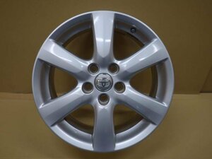 【岩手 盛岡発】中古 純正 トヨタ ヴァンガード ACA33 アルミホイール 17ｘ7J 5穴 114.3 +45 1本 傷有 ①