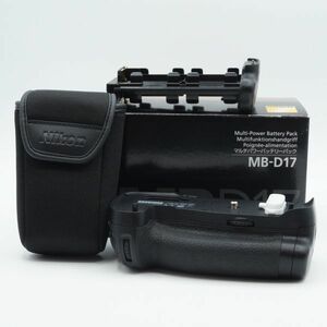 【極上品】Nikon マルチパワーバッテリーパック MB-D17 #522