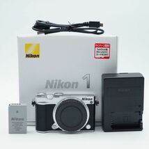 ★「ショット数411回」Nikon Nikon1 J5 ボディ シルバー J5SL #505_画像1