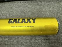 ◇MIZUNO ミズノ 軟式用 金属バット バット GALAXY ケース付き ゴールド 野球 少年野球_画像8