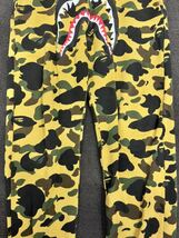 A BATHING APE/ア ベイシング エイプ スウェットパンツ M表記 カモフラ 001PTJ201003M 日本製 綿100_画像3