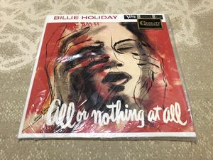 おトクセールラスト3日！ Analogue Productions Billie Holiday All Or Nothing At All 45rpm 2LP Mono 高音質 audiophile George Marino