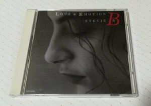 STEVIE B スティービー・B 「LOVE & EMOTION ビコーズ・アイー・ラヴ・ユー」 日本盤 CD 90年盤　　3-0065